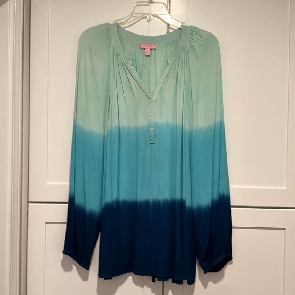 Lilly Pulitzer blouse size large